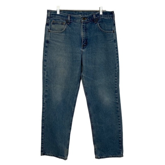 Carhartt Men’s Medium Wash Denim Jeans